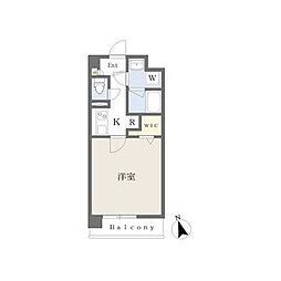 ライフステージ3655号館 1Kの間取図画像