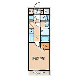 axisnagoyasw 1Kの間取図画像