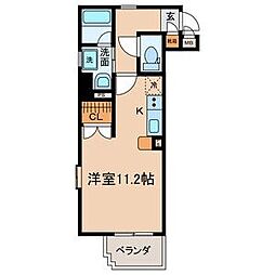 セレス大須 ワンルームの間取図画像