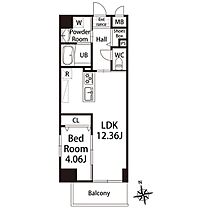 愛知県名古屋市東区東桜２丁目（賃貸マンション1LDK・8階・41.20㎡） その2