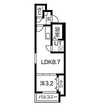 愛知県名古屋市中村区松原町５丁目（賃貸アパート1LDK・1階・29.83㎡） その2