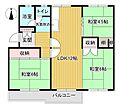 箕面粟生第2住宅35棟4階580万円