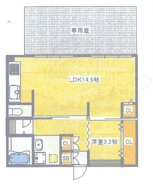 兵庫県神戸市垂水区潮見が丘１丁目(賃貸マンション1LDK・1階・44.73㎡)の写真 その2