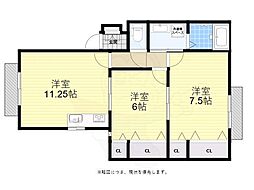 霞ヶ丘駅 7.5万円