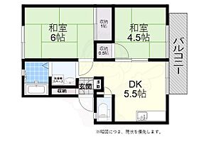 兵庫県明石市大久保町松陰（賃貸アパート2K・2階・38.58㎡） その2