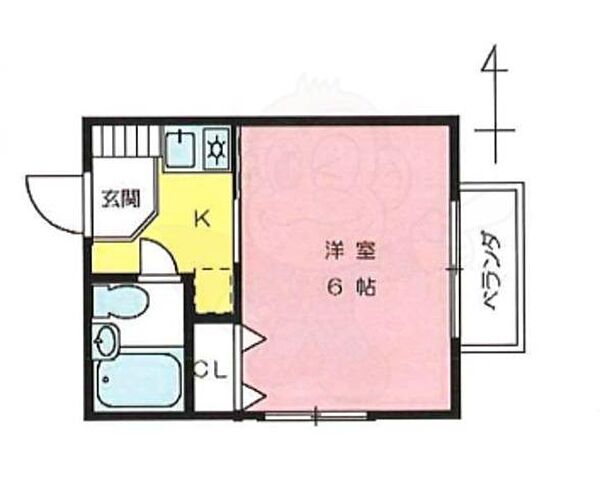 兵庫県神戸市垂水区馬場通(賃貸アパート1K・2階・17.00㎡)の写真 その2