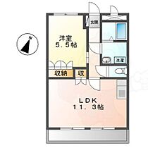 メゾン　リソルテ  ｜ 兵庫県明石市大久保町大窪（賃貸アパート1LDK・2階・41.04㎡） その2