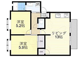 兵庫県神戸市垂水区名谷町（賃貸アパート2LDK・2階・54.00㎡） その2