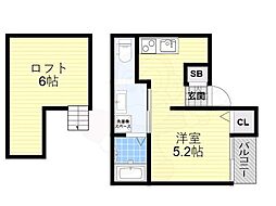 スムーノ垂水山手 ワンルームの間取図画像