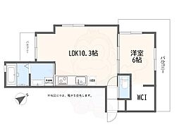 神戸市垂水区野田通アパート 1LDKの間取図画像