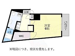 THECITY塩屋 1Kの間取図画像