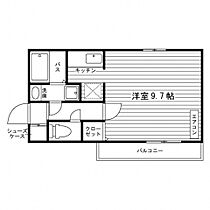 サウスヒル黒髪2  ｜ 熊本県熊本市中央区黒髪２丁目8-22（賃貸マンション1R・2階・30.15㎡） その2