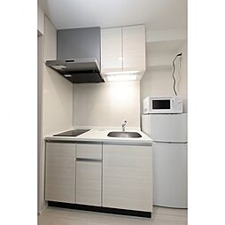 ユマン南熊本 2階1Kのリビング/ダイニング