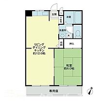 フォブール丸亀 103 ｜ 香川県丸亀市山北町727-1（賃貸アパート1LDK・1階・39.74㎡） その2