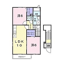 福島コーポラスIII 201 ｜ 香川県観音寺市三本松町3丁目9番19号（賃貸アパート2LDK・2階・54.85㎡） その2