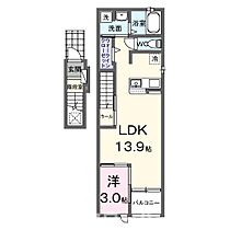 リ・クレスト 201 ｜ 香川県坂出市福江町2丁目3番12号（賃貸アパート1LDK・2階・41.73㎡） その2