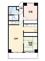 ラヴァーズガーデン 203 ｜ 香川県丸亀市三条町（賃貸マンション2LDK・2階・58.41㎡） その2