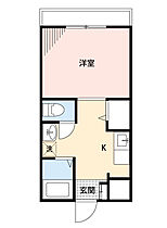 グランシャトー青山西棟 203 ｜ 香川県丸亀市土器町東5丁目（賃貸マンション1K・2階・28.08㎡） その2