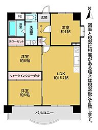 間取図画像 3LDK
