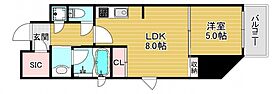 大阪府大阪市北区豊崎4丁目（賃貸マンション1LDK・12階・35.32㎡） その2