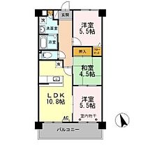 クレスト西添 402 ｜ 静岡県沼津市西添町11-28（賃貸マンション3LDK・4階・59.16㎡） その2