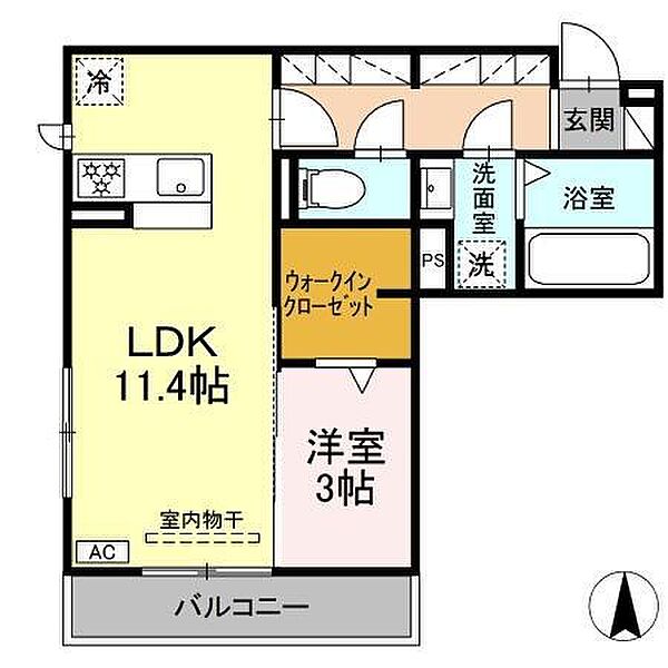 （仮称）D-ROOM沼津市高島町 203｜静岡県沼津市高島町(賃貸アパート1LDK・2階・41.17㎡)の写真 その1