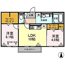 グランシャリオＮ 205 ｜ 静岡県沼津市三枚橋竹の岬717-1（賃貸アパート2LDK・2階・55.04㎡） その2