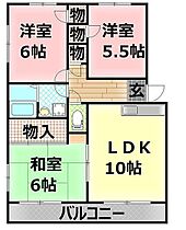 レヂデンスISHII N301 ｜ 静岡県駿東郡清水町徳倉1604-7（賃貸マンション3LDK・3階・62.32㎡） その2