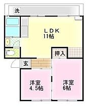 エクスト宮前II 101 ｜ 静岡県沼津市宮前町16-6（賃貸マンション2LDK・1階・43.31㎡） その2