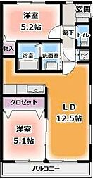 グランコートII 2階