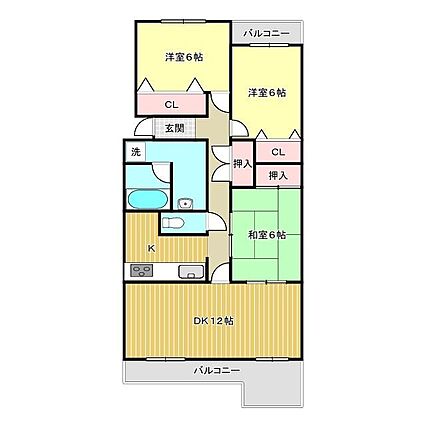 サン梅ノ木沢A_間取り_0