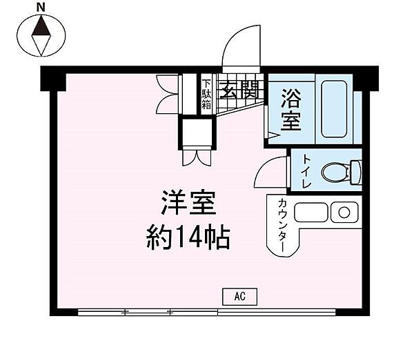 勝呂ビル 207｜静岡県沼津市本錦町(賃貸マンション1R・2階・26.00㎡)の写真 その2