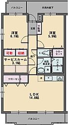 サパティーク香貫 2階