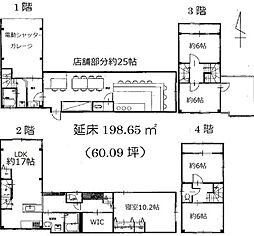 物件画像 大阪市大正区南恩加島（店舗ガレージ5LDK）