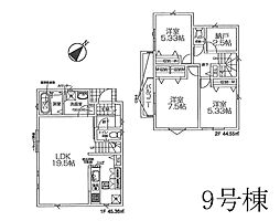 羽村市小作台3丁目4期　新築戸建　全9棟　9号棟