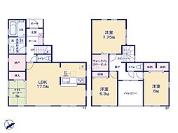 物件画像 武蔵村山市本町2丁目第6　新築戸建　全4棟　1号棟