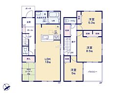 物件画像 武蔵村山市本町2丁目第6　新築戸建　全4棟　3号棟