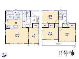 物件画像 東大和市高木3丁目2期　新築戸建　全11棟　B号棟