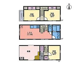 西東京市保谷町1丁目 新築未入居戸建 全1棟