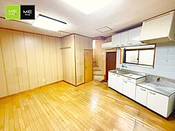 小金井市本町　中古戸建　全1棟 2DKのリビング/ダイニング