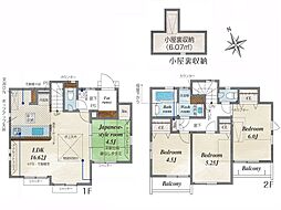 立川市幸町6丁目　新築戸建　全1棟　1号棟