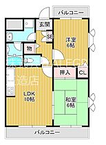 大阪府大阪市天王寺区玉造元町（賃貸マンション2LDK・2階・50.96㎡） その2