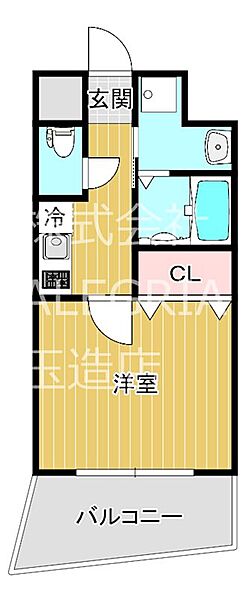 大阪府大阪市東成区大今里１丁目(賃貸アパート1K・1階・24.18㎡)の写真 その2