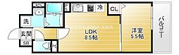 リアライズ今里南 1LDKの間取図画像
