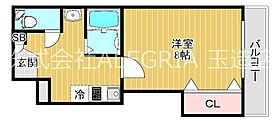 大阪府大阪市東成区東小橋１丁目（賃貸マンション1K・2階・26.50㎡） その2