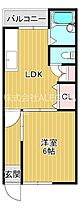 大阪府大阪市東成区中道１丁目（賃貸マンション1LDK・4階・33.00㎡） その2