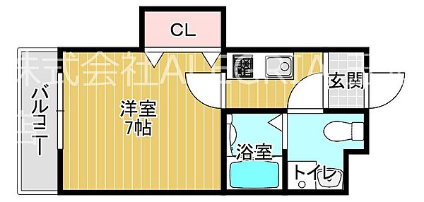 大阪府大阪市東成区大今里１丁目(賃貸マンション1K・8階・21.90㎡)の写真 その2