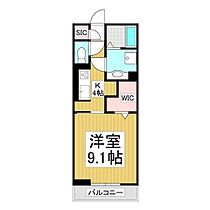 コンフォーティア中洲II　A棟  ｜ 長野県諏訪市大字中洲（賃貸マンション1K・2階・33.34㎡） その2