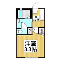 ディアス　ソレイユ  ｜ 長野県茅野市本町西（賃貸アパート1K・1階・28.24㎡） その2