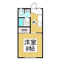 コーポ清水  ｜ 長野県諏訪市清水2丁目（賃貸アパート1K・1階・22.68㎡） その2